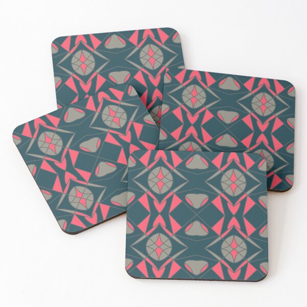 Item preview, Abstract symmetry shapes on a dark background designed and sold by stavina.