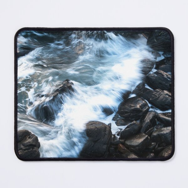 Item preview, A wave breaks onto the rocks, Isle of Skye, Scotland designed and sold by Richard Flint.