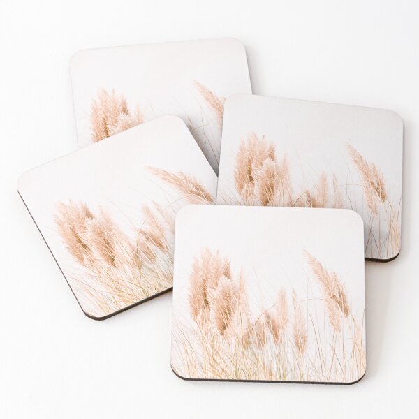 Item preview, Pampas Grass - Long Grass - Pastel nature photography designed and sold by Ingrid Beddoes Photography.