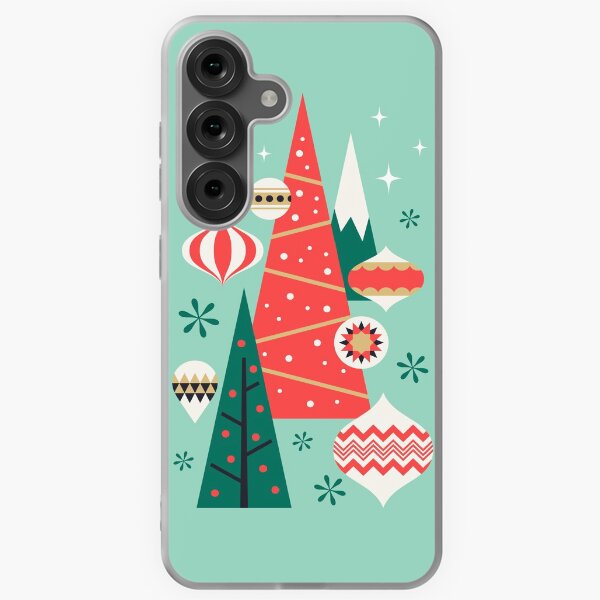 Item preview, Retro Christmas Card Theme - Plain Mint designed and sold by VoodooCircus.