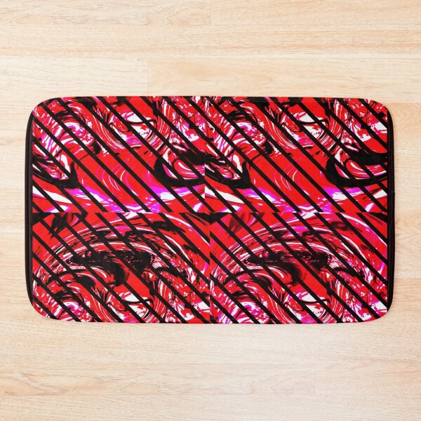 Item preview, Modernist Abstract Red And Black Pattern designed and sold by jmed70.