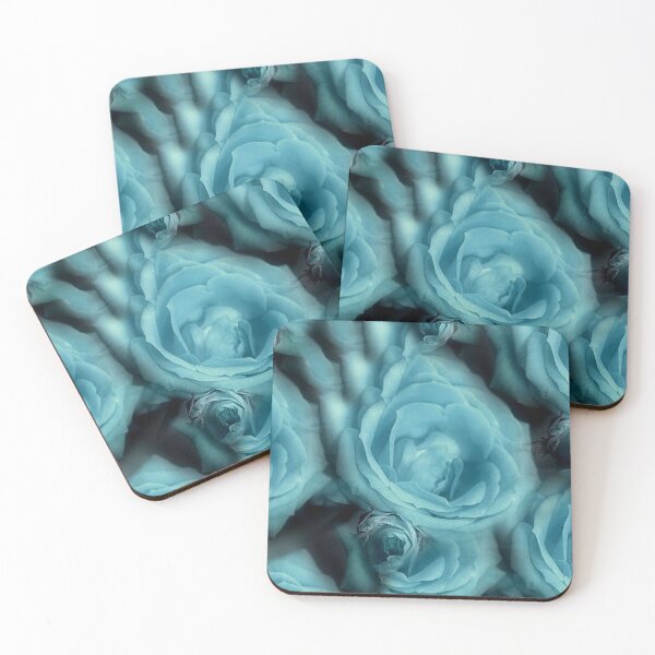 Item preview, Many Roses Bouquet Collage in Turquoise designed and sold by JariHawk.