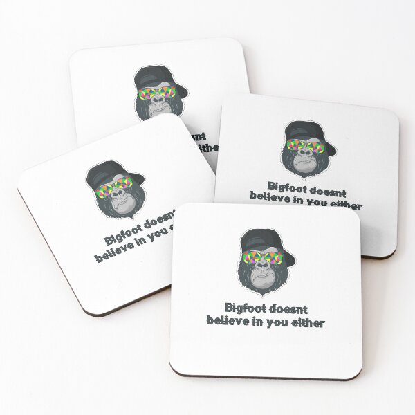 Item preview, Bigfoot Doesn't Believe In You Either Essential T-Shirt designed and sold by coccoPrints.