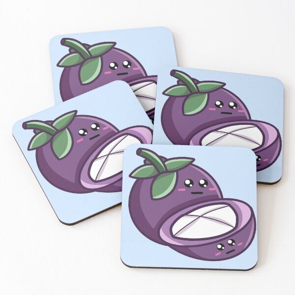 Item preview, KAWAII MANGOSTEEN designed and sold by FuzzyWuffy.