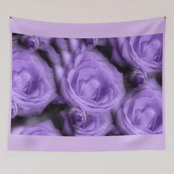 Item preview, Many Roses Bouquet Collage in Soft Violet designed and sold by JariHawk.