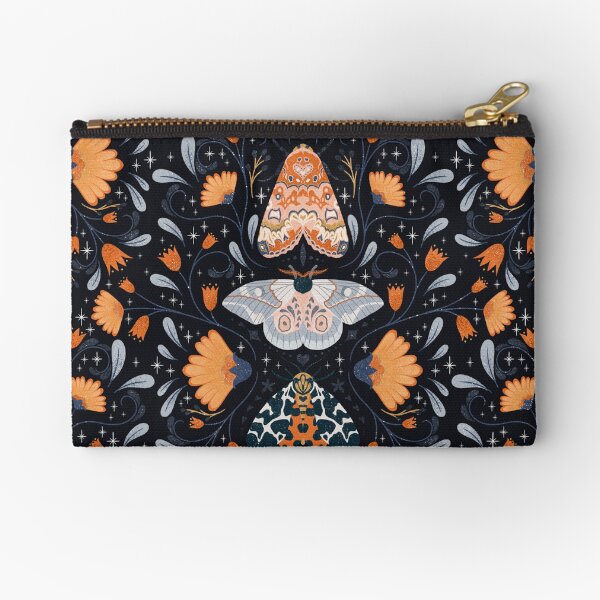 Item preview, Floral Moths | Black designed and sold by lovelettered.