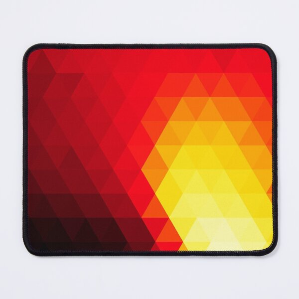 Item preview, Diamond Fire Abstract Geometry Volcano Lava Magma Nature Pattern designed and sold by ChaimaaKr.