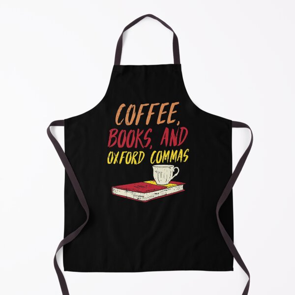 Item preview, Coffee, Books, and Oxford Commas designed and sold by Betsytiptoe.