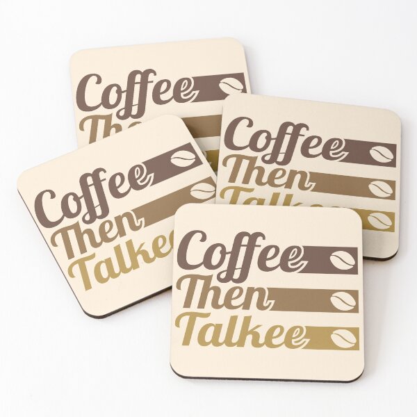 Item preview, Coffee Then Talkee designed and sold by Styler Design.