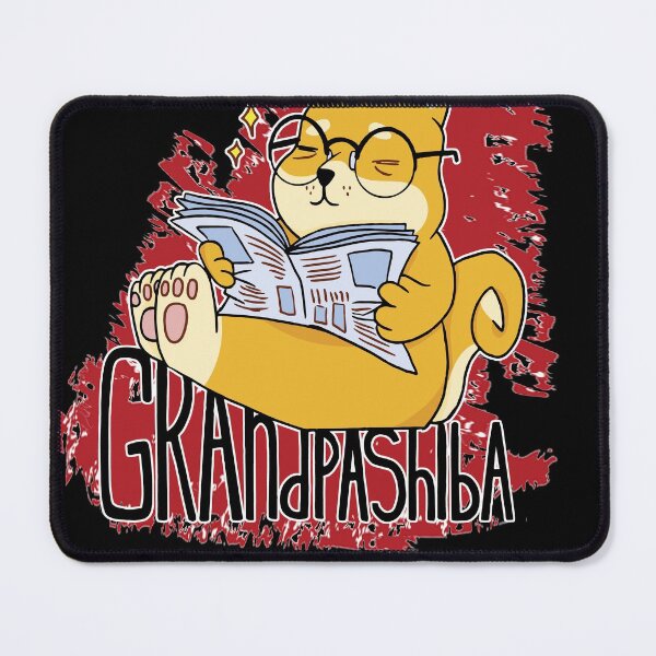 Item preview, Grandpashiba Grandpa Shiba Motif Dog Breed designed and sold by Merchandiser099.