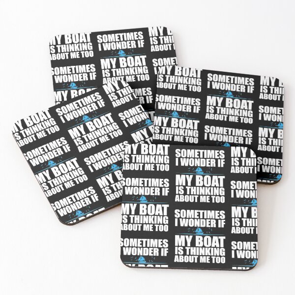 Artikelvorschau, Boat Owners Funny Boating Is My Boat Thinking About Me Too entworfen und verkauft von TeddyTees21.
