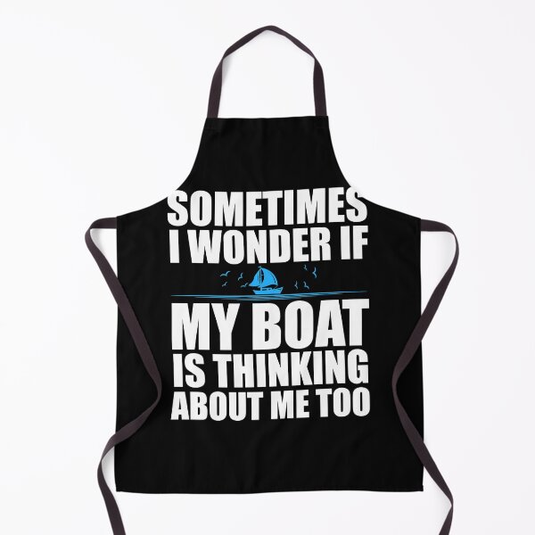 Artikelvorschau, Boat Owners Funny Boating Is My Boat Thinking About Me Too entworfen und verkauft von TeddyTees21.