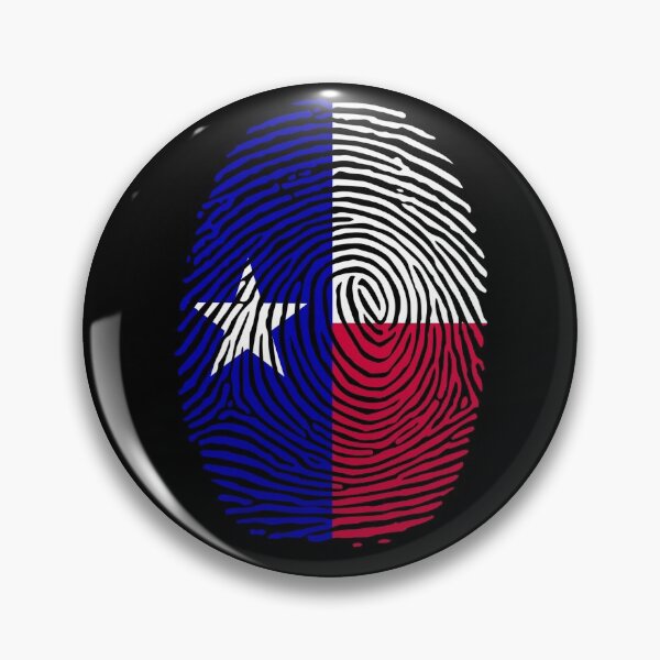 Item preview, Texas Flag Fingerprint Patriotic Texas Gift Texas Flag Gear designed and sold by DynamicDesign.