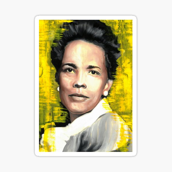 "Ella Baker" Sticker for Sale by Yurdabak Redbubble