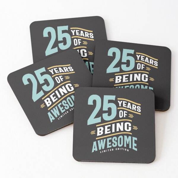 Item preview, 25 Years Of Being Awesome - 25th Birthday designed and sold by cidolopez.