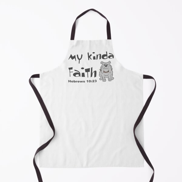 Item preview, Christian Design - My Kinda Faith - Bulldog - Hebrews 10 verse 23 designed and sold by simplydesignart.