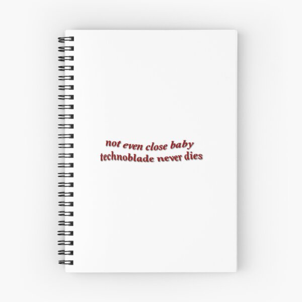Item preview, technoblade never dies quote designed and sold by designedbysym.