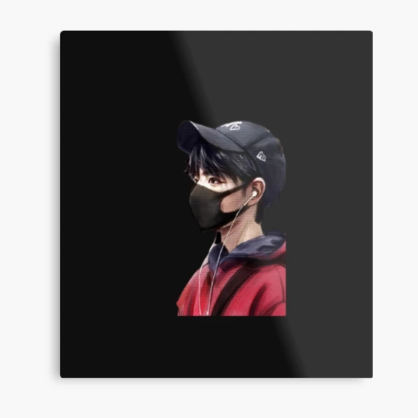 Cute Anime Boy Metal Prints for Sale