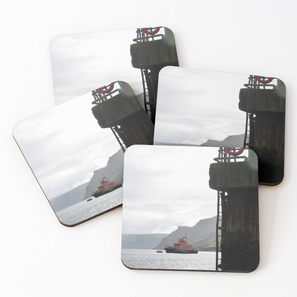 Item preview, Portree lifeboat at anchor in the harbour, Isle of Skye, Scotland designed and sold by Richard Flint.