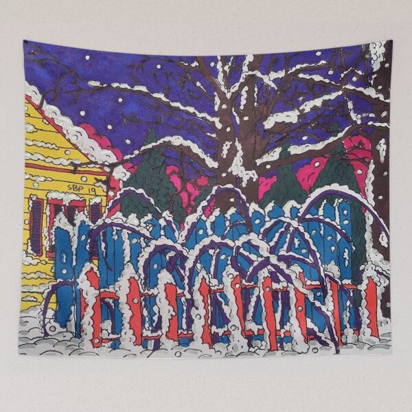 Item preview, WINTER FENCE designed and sold by SethBondPerry.