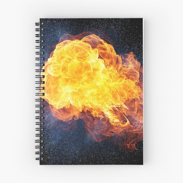 Item preview, Realistic hot fiery blast explosion designed and sold by Lukasz Szczepanski.