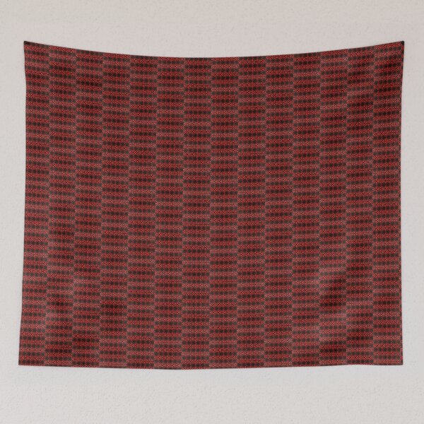 Item preview, Modernist Abstract Red And Black Pattern designed and sold by jmed70.