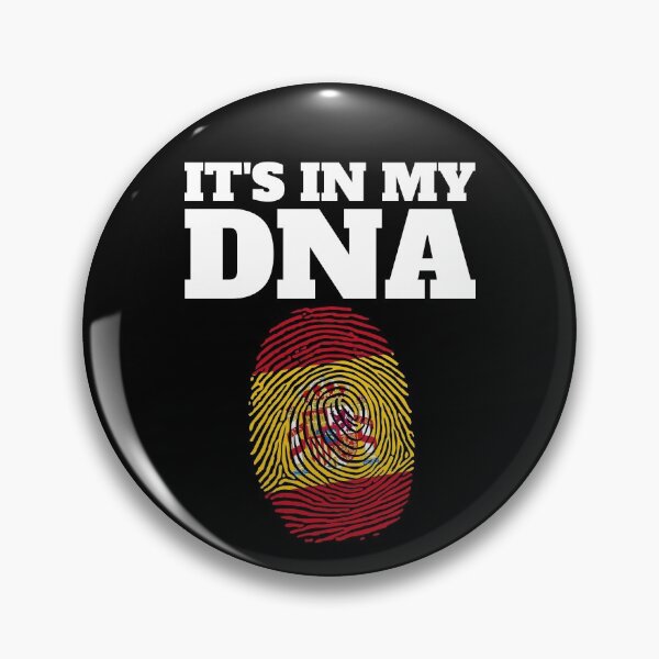 Item preview, It's In My DNA Spanish Flag Spain Roots Spain Fingerprint Gear designed and sold by DynamicDesign.