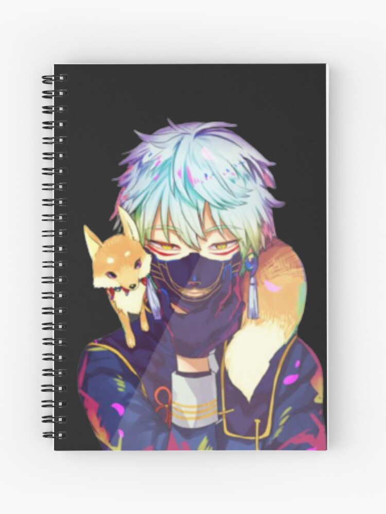 Anime Boy Spiral Notebook for Sale by Dr. Designer