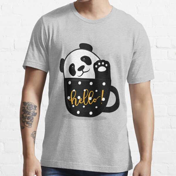 Cute Friendly Panda Essential T-Shirt
