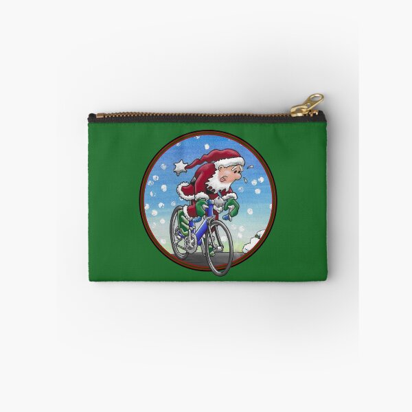 Item preview, Struggling Santa! Circle designed and sold by ArtworkByLaurie.
