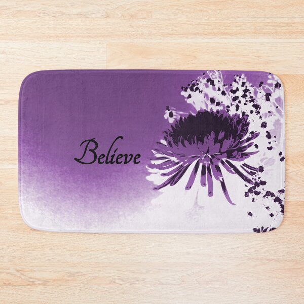 Item preview, Purple Black and White Abstract Flower Spider Mum Believe designed and sold by JariHawk.