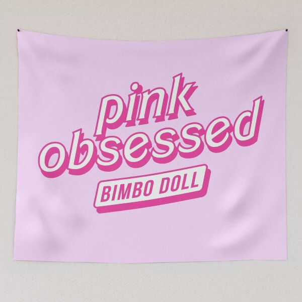 Item preview, Pink Obsessed Bimbo Doll logo designed and sold by ClickForMore.