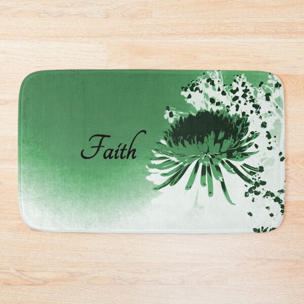 Item preview, Green Black and White Abstract Flower Spider Mum Faith designed and sold by JariHawk.