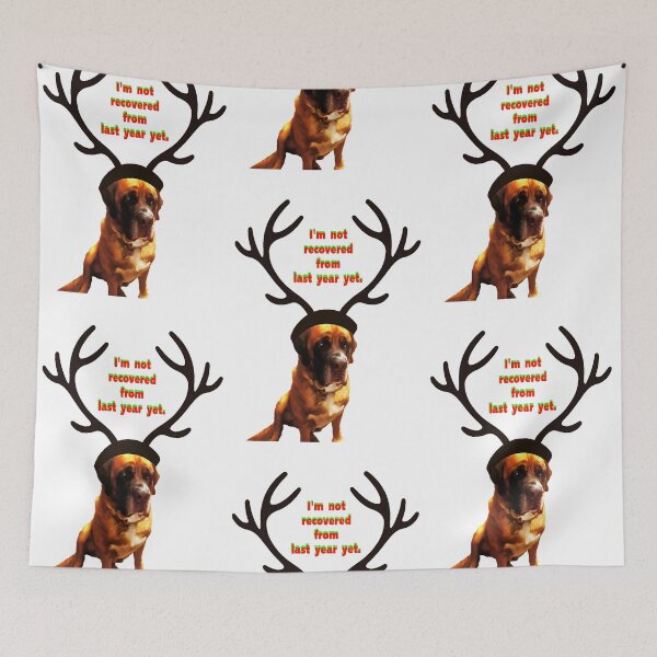 Item preview, Mastiff Reindeer designed and sold by kristalcurt.