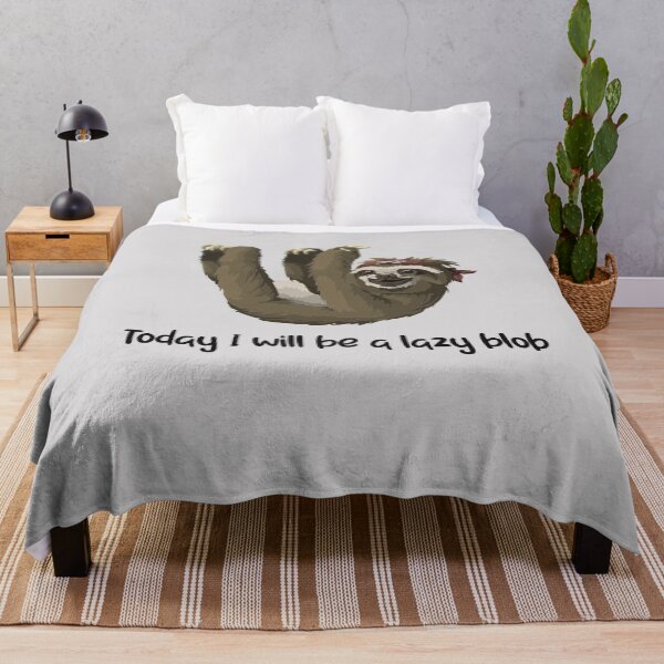Item preview, Today I will be a lazy blobToday I will be a lazy blob funny sloth  designed and sold by unique things.