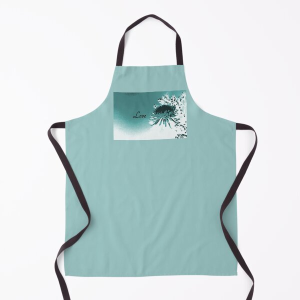 Item preview, Turquoise Black and White Abstract Flower Spider Mum Love designed and sold by JariHawk.