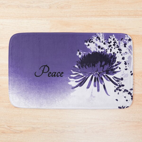 Item preview, Purple and White Abstract Flower Spider Mum Peace designed and sold by JariHawk.