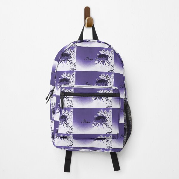 Item preview, Purple and White Abstract Flower Spider Mum Peace designed and sold by JariHawk.