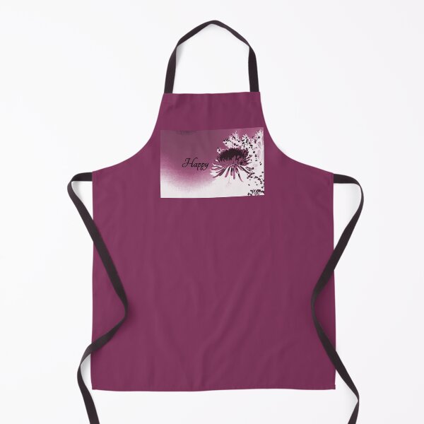 Item preview, Dark Burgundy and White Abstract Flower Spider Mum Happy designed and sold by JariHawk.
