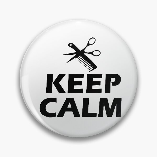 Artikelvorschau, Keep Calm Love Barber Funny Hair Cut Gift Premium Apparel Funny Holiday Xmas entworfen und verkauft von DesignByHeartUK.