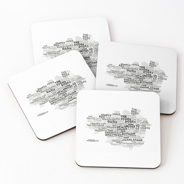 Item preview, Music of Manchester Word Map designed and sold by Cameron Porter.