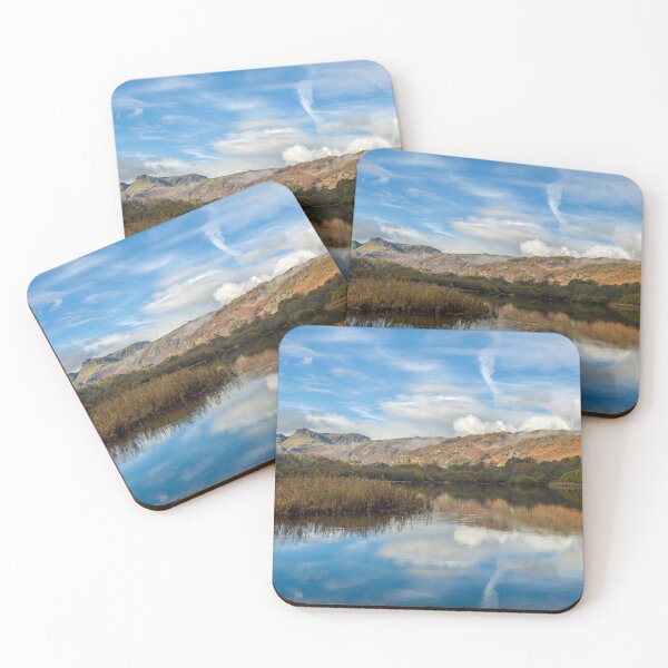 Item preview, The Langdale Pikes from across the lake at Elterwater  designed and sold by Cameranick.