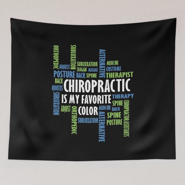 Item preview,  Chiropractic is my favorite color word cloud design man and woman chiropractor gift designed and sold by patroart.