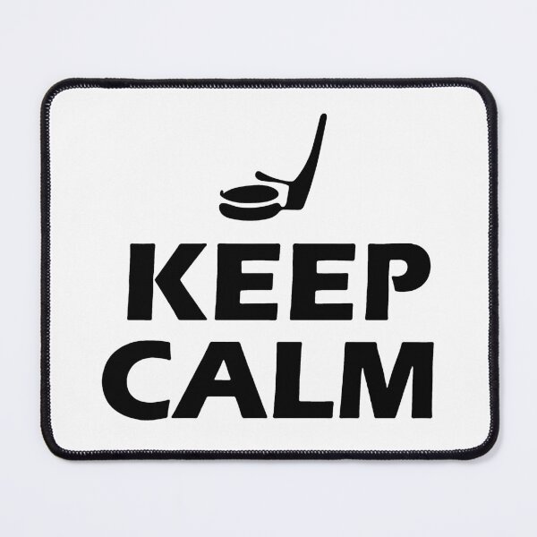 Item preview, Keep Calm Play ice hockey professional hockey love skate hockey funny Gift Premium Apparel Funny Holiday Xmas designed and sold by DesignByHeartUK.