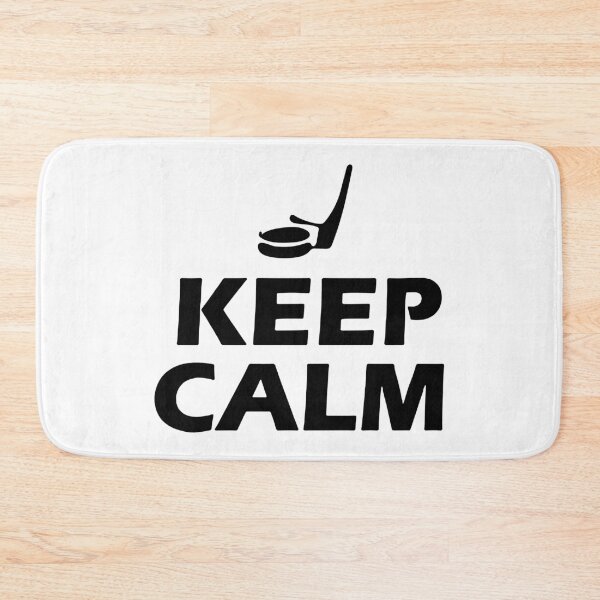 Item preview, Keep Calm Play ice hockey professional hockey love skate hockey funny Gift Premium Apparel Funny Holiday Xmas designed and sold by DesignByHeartUK.