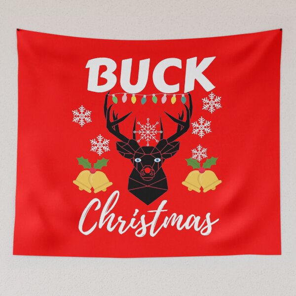 Item preview, Buck Christmas Funny Christmas Pun Deer Hunter Shirt designed and sold by RGRamsey.