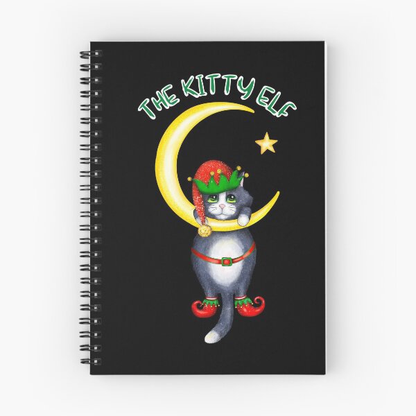 Item preview, The Kitty Cat Elf! Show everyone just how much you love your cheeky sassy kitty this Christmas! designed and sold by HROC.