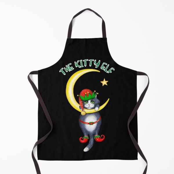 Item preview, The Kitty Cat Elf! Show everyone just how much you love your cheeky sassy kitty this Christmas! designed and sold by HROC.
