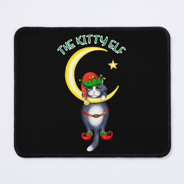 Item preview, The Kitty Cat Elf! Show everyone just how much you love your cheeky sassy kitty this Christmas! designed and sold by HROC.