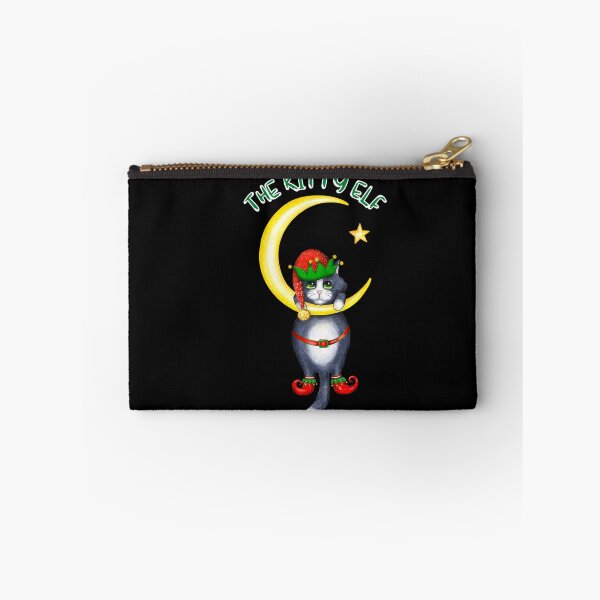 Item preview, The Kitty Cat Elf! Show everyone just how much you love your cheeky sassy kitty this Christmas! designed and sold by HROC.